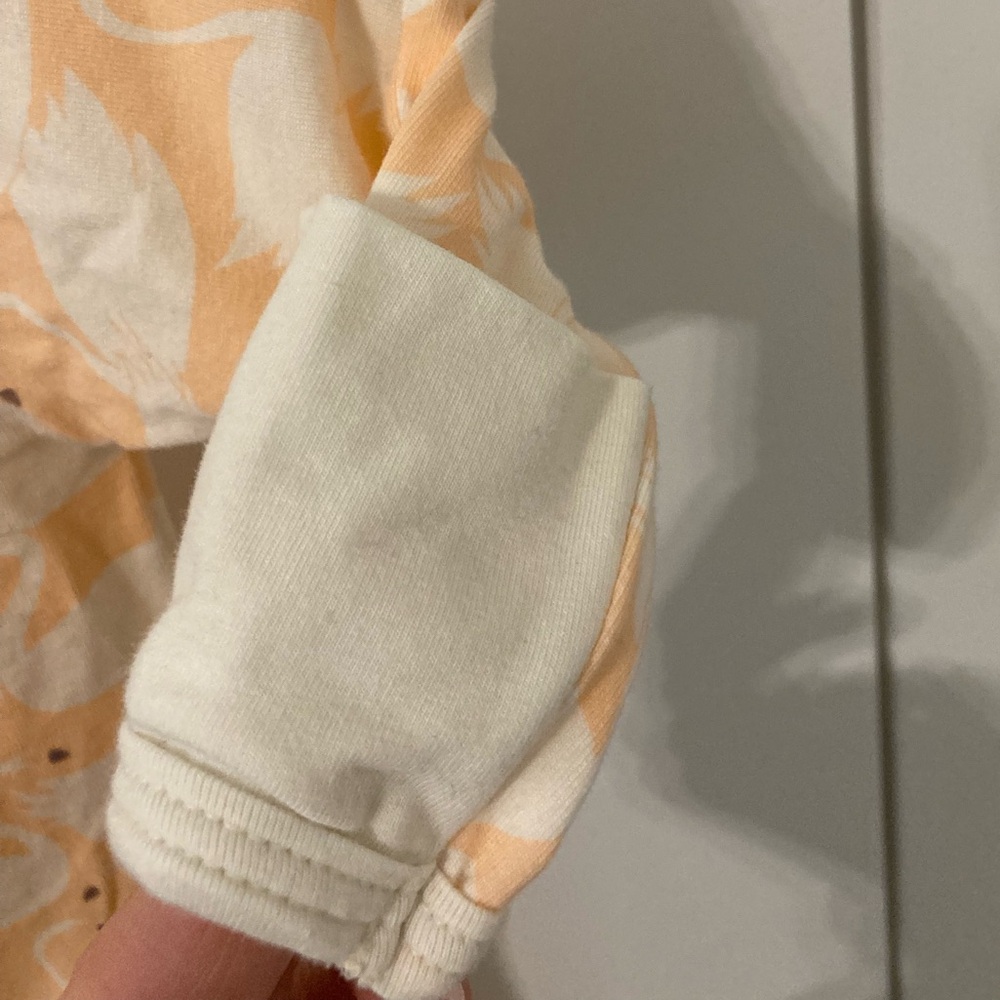 Baby Girl Nightgown- Like new. Washed- not worn. 0-3 months. - Picture 2 of 5